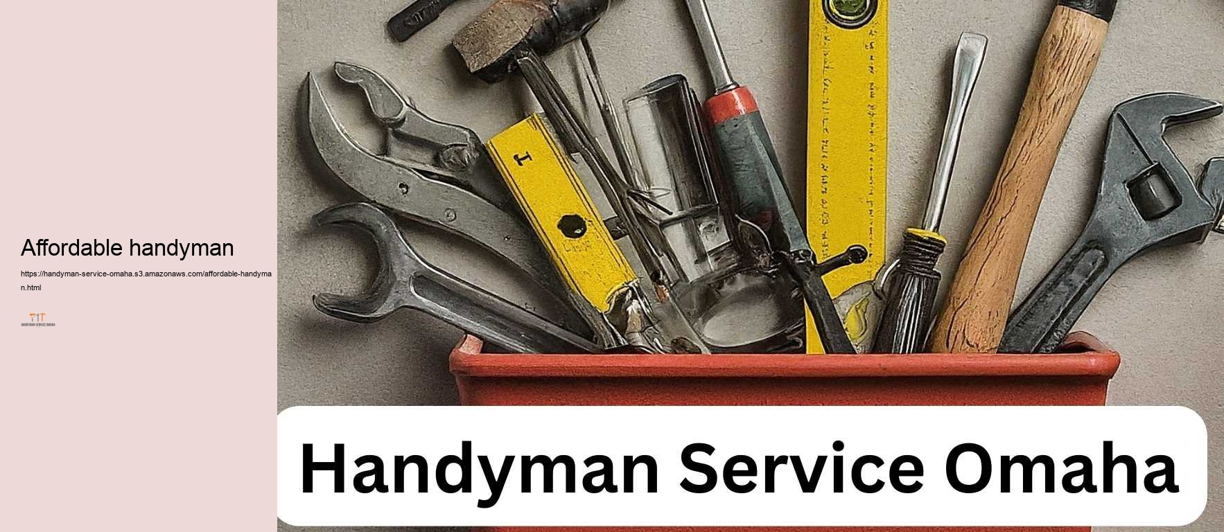 Affordable handyman